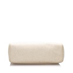 Pre Owned Hermes Beige Toile Canvas Herbag Shoulder Bag