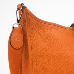 مملوكة مسبقًا Hermes Orange Evelyne III GM Bag