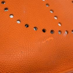 مملوكة مسبقًا Hermes Orange Evelyne III GM Bag