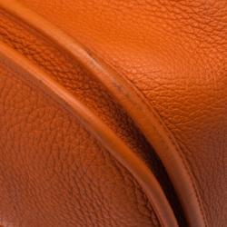 مملوكة مسبقًا Hermes Orange Evelyne III GM Bag