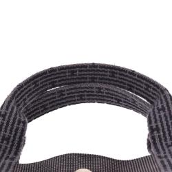 Pre Owned Hermes Gray Canvas Herline MM Tote Bag