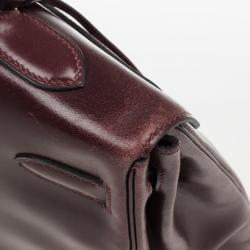 Hermes Dark Red 1981 Vintage Kelly Bag 