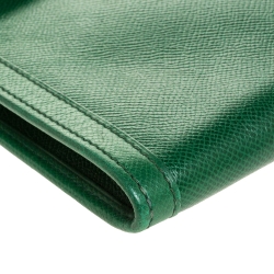 Pre Owned Hermes Cactus Courchevel Leather Jige PM Clutch