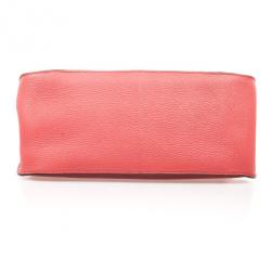 Pre Owned Hermes Rose Jaipur Taurillon Clemence Leather Jypsiere 34 Bag