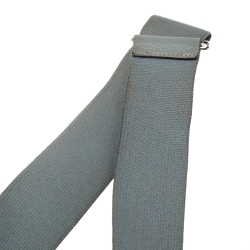 Pre Owned Hermès Ciel Clemence Leather Evelyne III PM Bag