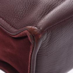 Pre Owned Hermes Brown Canvas Fourre Tout Bag