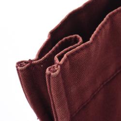 Pre Owned Hermes Brown Canvas Fourre Tout Bag