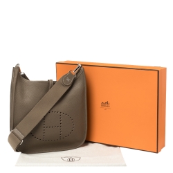 مملوكة مسبقًا حقيبة هيرمس "ايفيلين آي آي آي پي إم" جلد كليمينس فيو