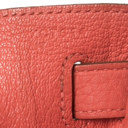 Hermes Rose Jaipur Clemence Leather Gold Hardware Kelly Retourne 32 Bag