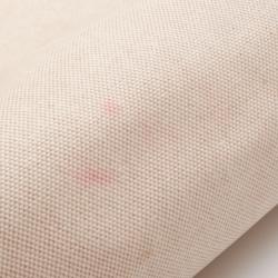 مملوكة مسبقًا Hermes Tan Leather and Beige Toile Canvas Herbag