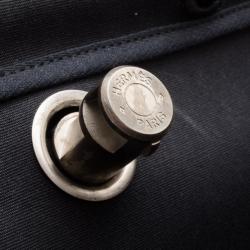 Pre Owned  Hermes Black Convertible Herbag Satchel