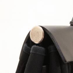 Pre Owned  Hermes Black Convertible Herbag Satchel