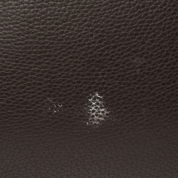 Hermes Macassar Clemence Leather Palladium Hardware Birkin 35 Bag
