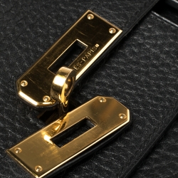 مملوكة مسبقًا حقيبة هيرمس بيركين إكسسوار ذهبي جلد توغو إيتوب رصاصية كافيه 40