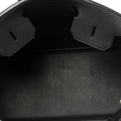 مملوكة مسبقًا حقيبة هيرمس بيركين إكسسوار ذهبي جلد توغو إيتوب رصاصية كافيه 40