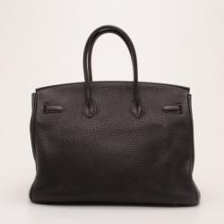 Hermes Black Togo Birkin 35 Gold Hardware