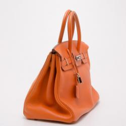Pre Owned Hermes Orange Birkin 35