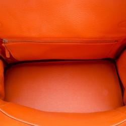 Pre Owned Hermes Orange Birkin 35