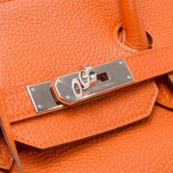 Pre Owned Hermes Orange Birkin 35