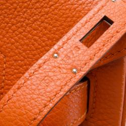 Pre Owned Hermes Orange Birkin 35