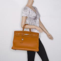 Hermes Gold Togo Leather Birkin 40