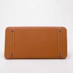 Hermes Gold Togo Leather Birkin 40