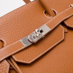 Hermes Gold Togo Leather Birkin 40