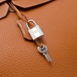 Hermes Gold Togo Leather Birkin 40