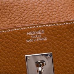 Hermes Gold Togo Leather Birkin 40