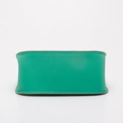 Hermes Menthe Taurillon Leather Sac Jypsiere Messenger Bag