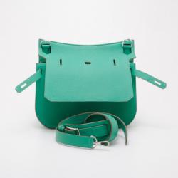 Hermes Menthe Taurillon Leather Sac Jypsiere Messenger Bag
