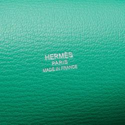 Hermes Menthe Taurillon Leather Sac Jypsiere Messenger Bag