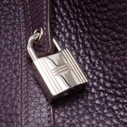 مملوكة مسبقًا Hermes Ultraviolet Picotin PM