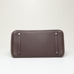 مملوكة مسبقًا Hermes Birkin 35 Togo Chocolate Brown