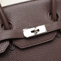 مملوكة مسبقًا Hermes Birkin 35 Togo Chocolate Brown