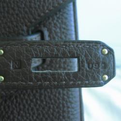 مملوكة مسبقًا Hermes Birkin 35 Togo Chocolate Brown