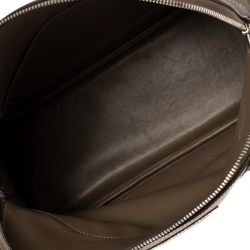 Pre Owned Hermes Taupe Grey Taurillon Clemence Leather Bolide 31 Bag