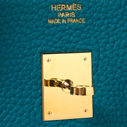 مملوكة مسبقًا حقيبة هيرمس بيركين 35 إكسسوار بالاديوم جلد كليمينس كاري
