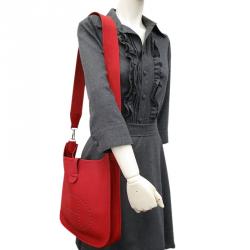 Hermes Rouge Casaque Togo Evelyne PM I