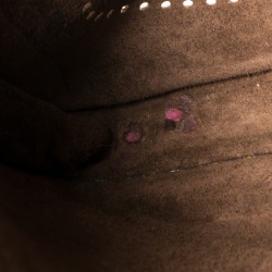 Pre Owned Hermes Chocolat Togo Leather Evelyne III PM Bag