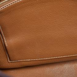 Hermes Gold Togo Leather Gold Hardware Birkin 35 Bag