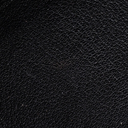 Hermes Noir Taurillon Clemence Leather Palladium Plated Birkin 35 Bag