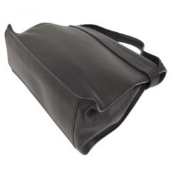 Pre Owned Hermes Black Veau Evergrain Leather Etribelt Top Handle Bag