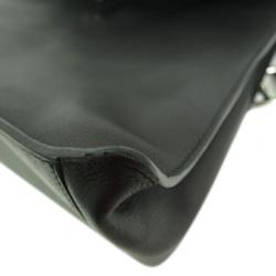 Pre Owned Hermes Black Veau Evergrain Leather Etribelt Top Handle Bag