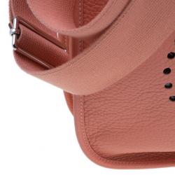 مملوكة مسبقًا Hermes Peach Evelyne Togo III GM Bag