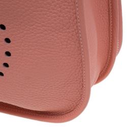 مملوكة مسبقًا Hermes Peach Evelyne Togo III GM Bag