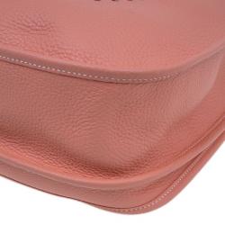 مملوكة مسبقًا Hermes Peach Evelyne Togo III GM Bag