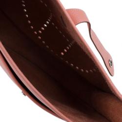 مملوكة مسبقًا Hermes Peach Evelyne Togo III GM Bag