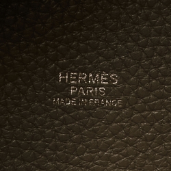 مملوكة مسبقًا حقيبة هيرمس بيكوتين لوك 18 فيو/برتقالي كليمينس 