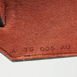 مملوكة مسبقًا Hermès Rouge Grenat/Rouge H Canvas and Leather Herbag Zip 31 Bag